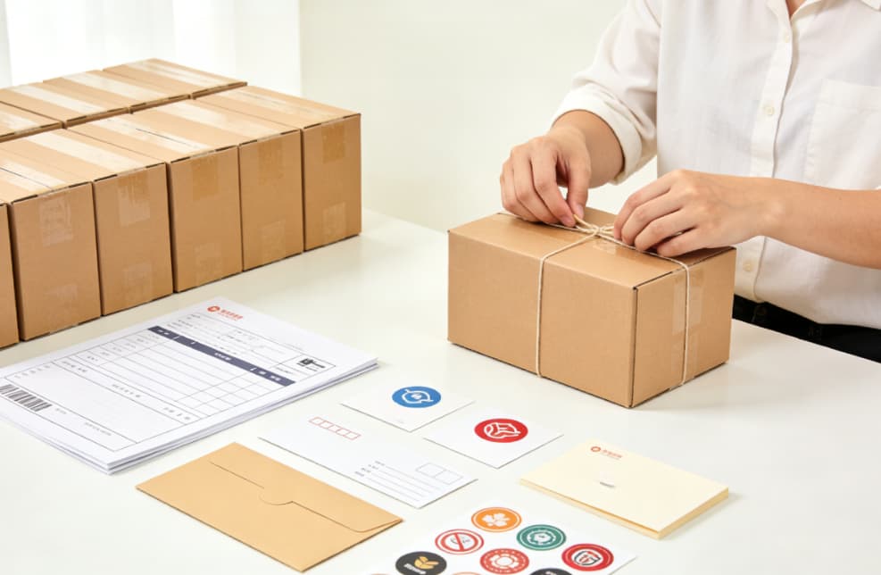 الخدمات اللوجستية الدولية للتجارة الإلكترونية