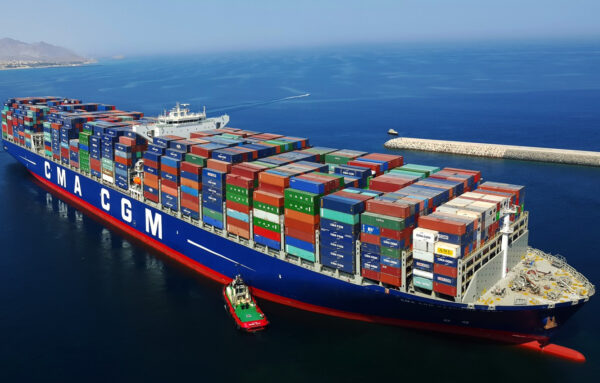 large cargo container shipping