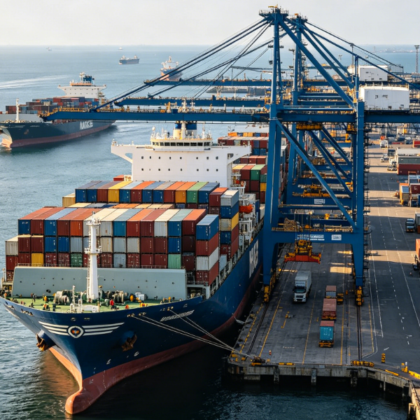 large cargo container shipping